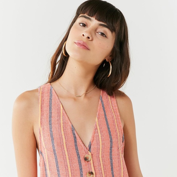 UO Jordan Button-Down Jumpsuit - Picture 5 of 6